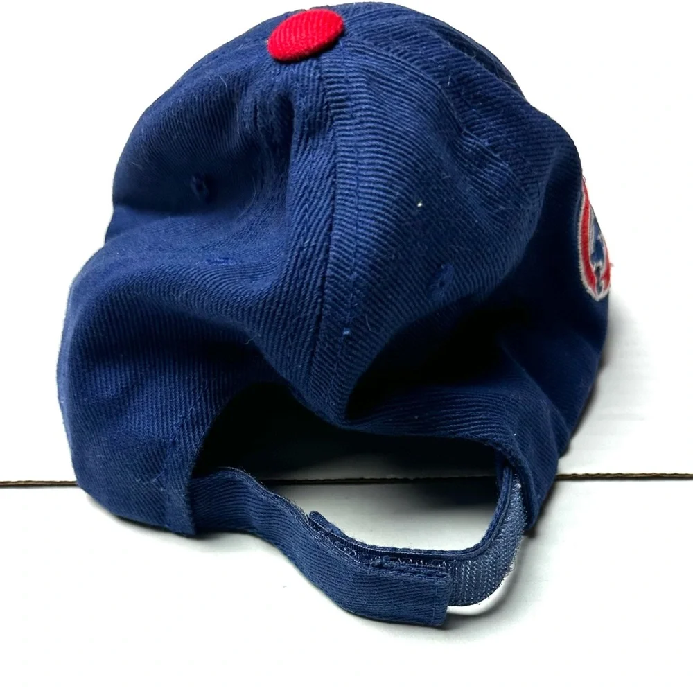 Chicago Cubs Baseball Cap Youth Fan Favorite Tag Cotton‎ Vintage Hook Loop Tape